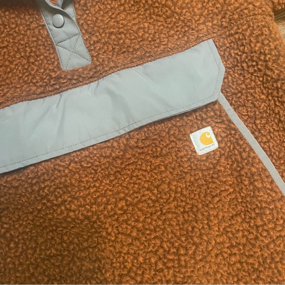 CARHARTT RELAXED FIT FLEECE PULLOVER womans size S - Picture 8 of 10